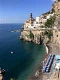 a spiaggia di Castiglione (Ravello) Costiera Amalfitana Campania - Amalfi Traveller Guide Italian