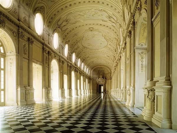 Italy, Piedmont. The Galleria Grande of the Venaria reale Wall Art